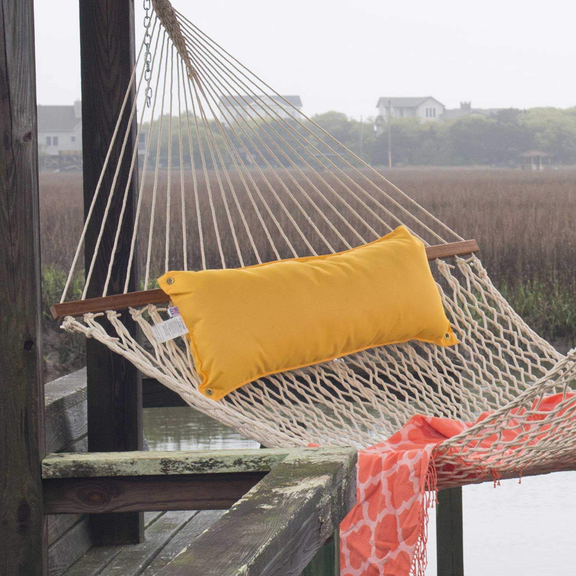 Hatteras Hammocks B-SF Canvas Sunflower Hammock Pillow