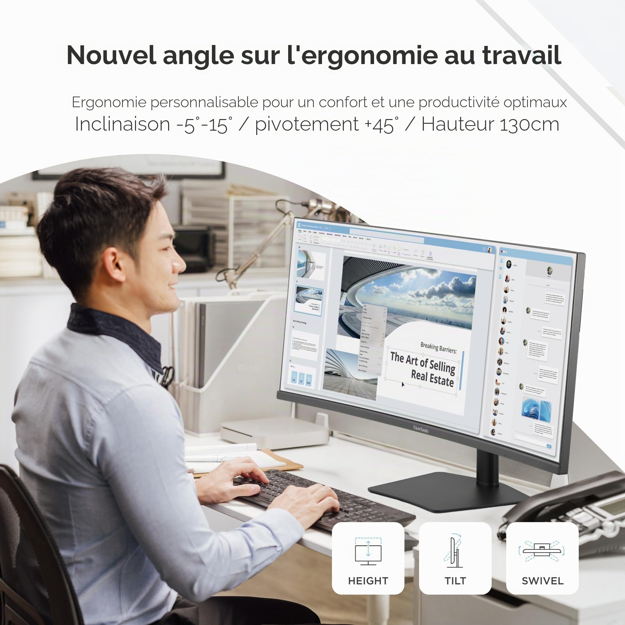 34LCD Monitor IPS Panel 1900R HDMI2