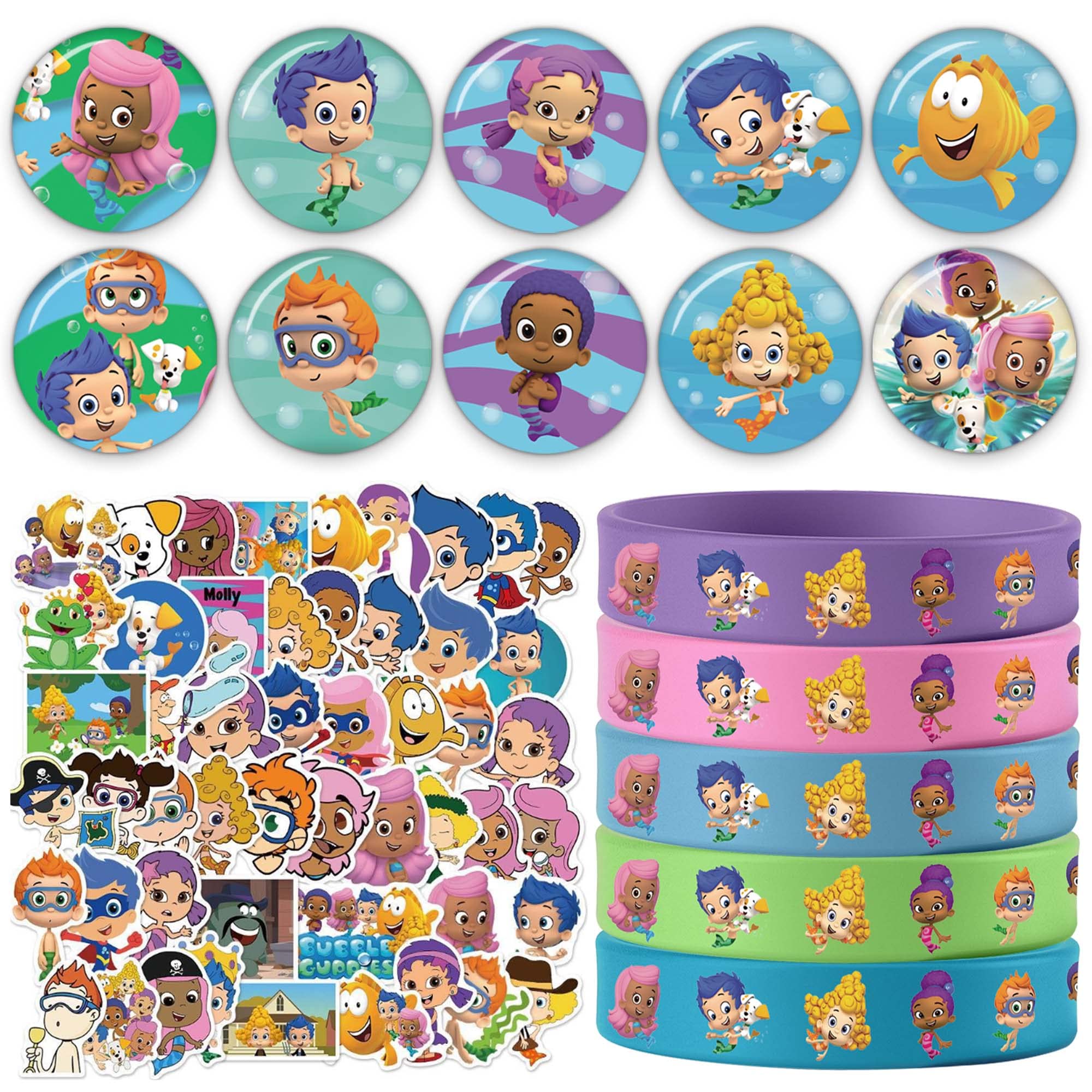 Buy Bubble Guppies Party Supplies, 70pcs Bubble Guppies Party Favors