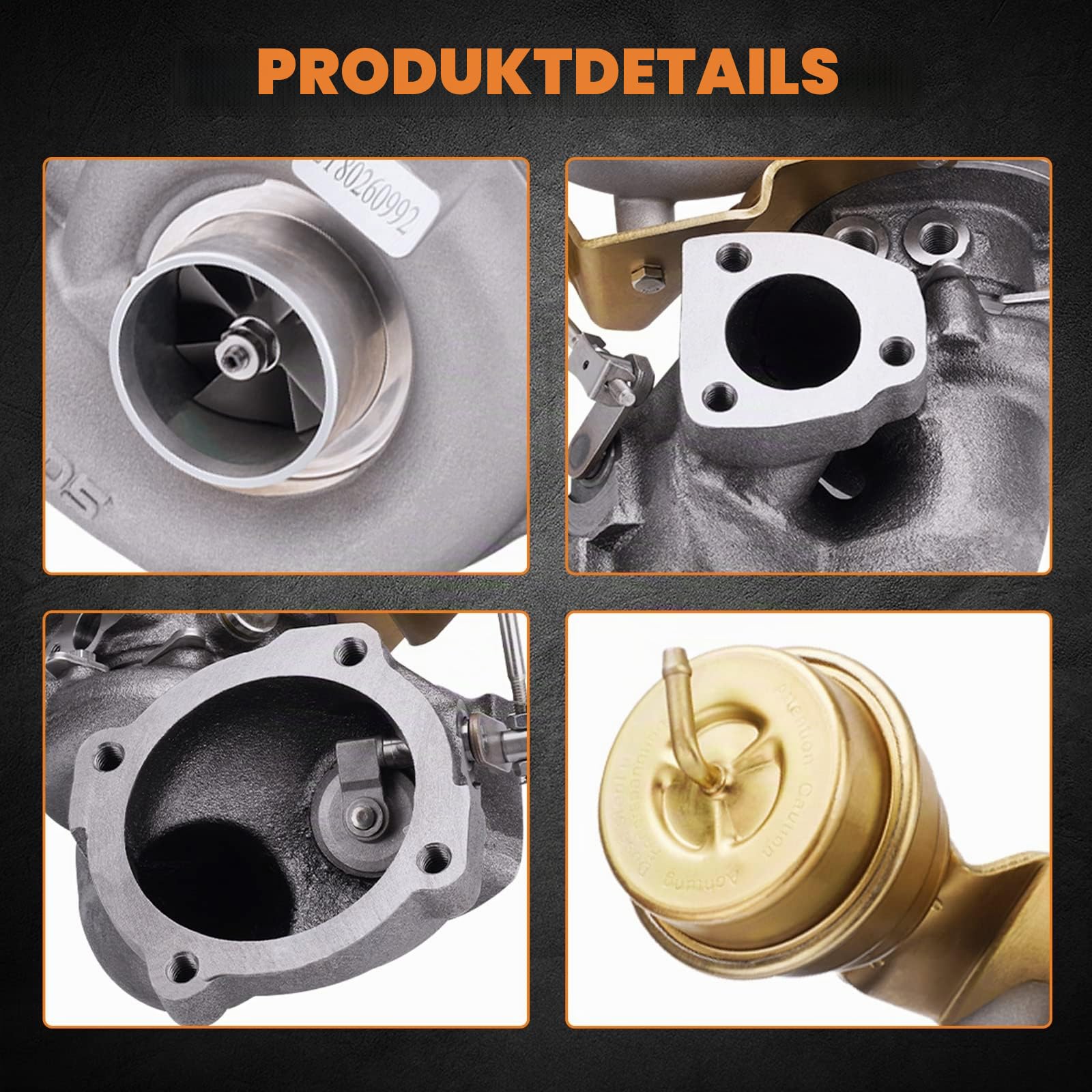 maXpeedingrods Turbo Turbolader K04-001 53049500001 06A145704S