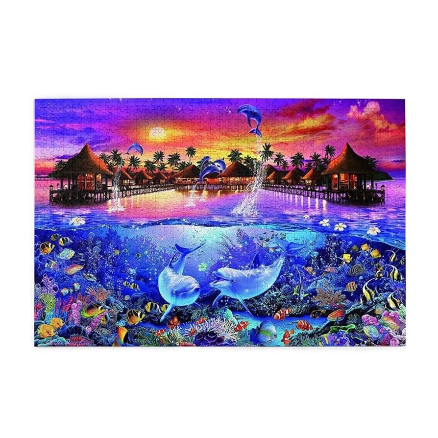 【レア商品】SEASIDE ROMANCE 1000ピースジグソーパズルラッセン 楽天市場】ジグソーパズル トワイライトインパラダイスII