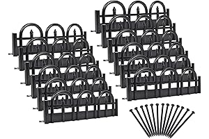 EasyFlex Decorative No-Dig Landscape Edging Kit, Perfect for Garden Borders