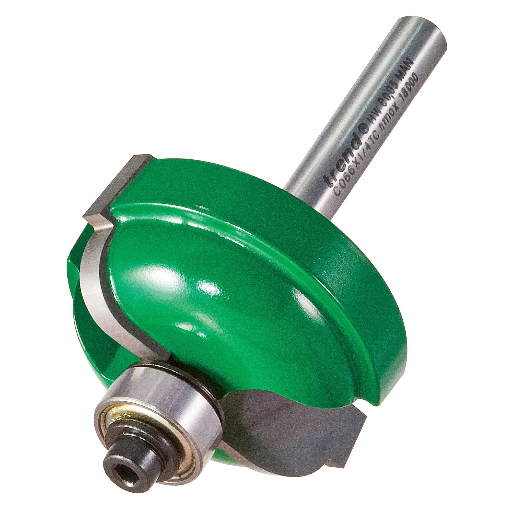 Trend CRAFTPRO Radius Bearing Guided Router Cutter 38.6mm 15.9mm 1/4"