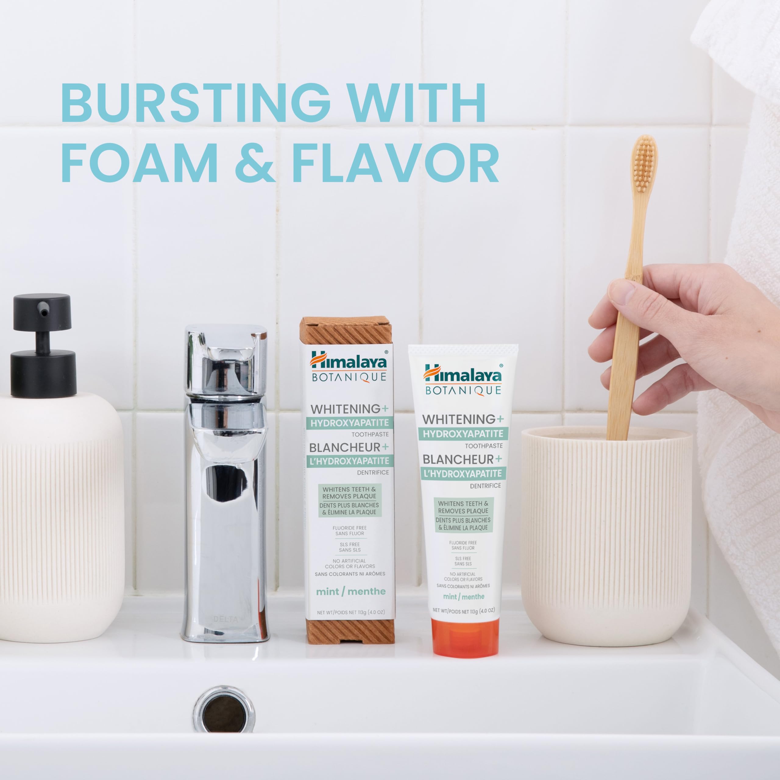 Himalaya Botanique Whitening + Hydroxyapatite Toothpaste for