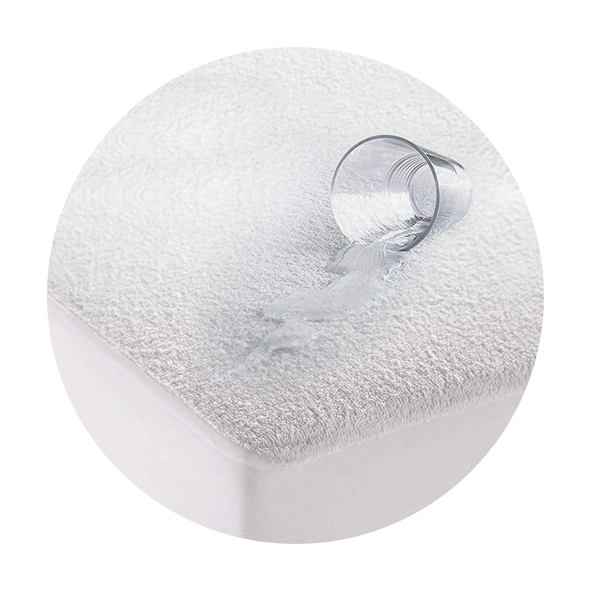4AS Terry Towel Waterproof Mattress Protector - Image 2