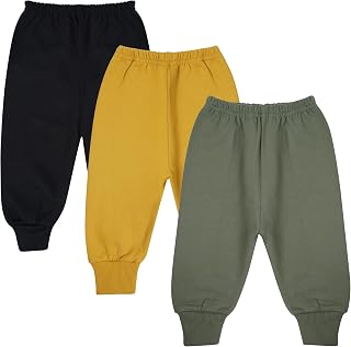 CLAP Unisex Baby Winter Warm Pants Kids Fleece Pajamas Leggings Combo Set of 3 Price In India