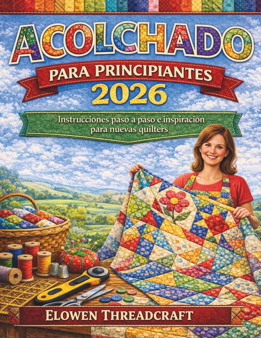 ACOLCHADO PARA PRINCIPIANTES: Instrucciones paso a paso e inspiración para nuevas quilters