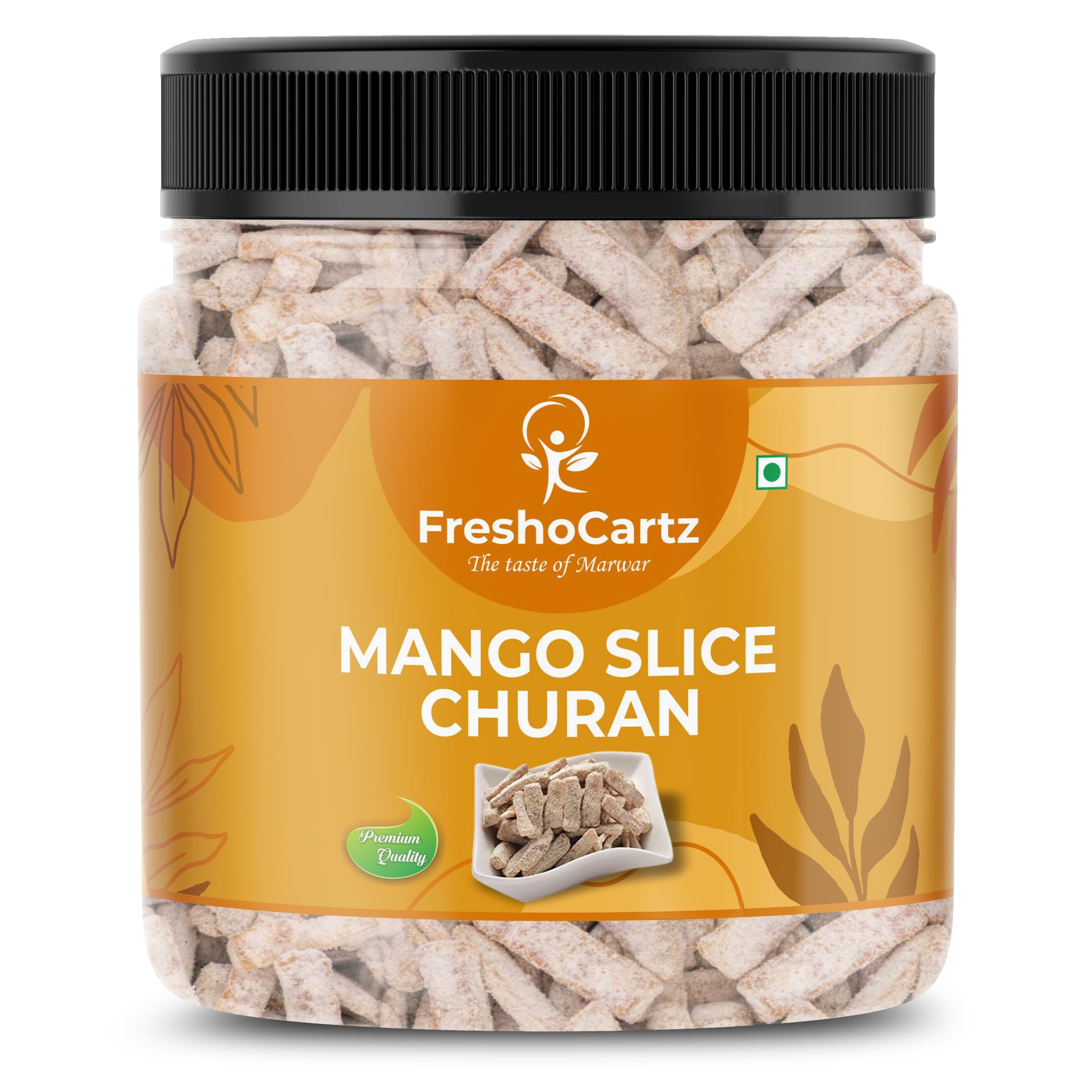 FreshoCartz Mango Slice Churan | Homemade Khatta Meetha Mukhwas | Aplam Chaplam, Aam Pachak | Pachak Mango Sliced - Jar Pack (Mango Slice, 300g (Pack of 1))-image-5