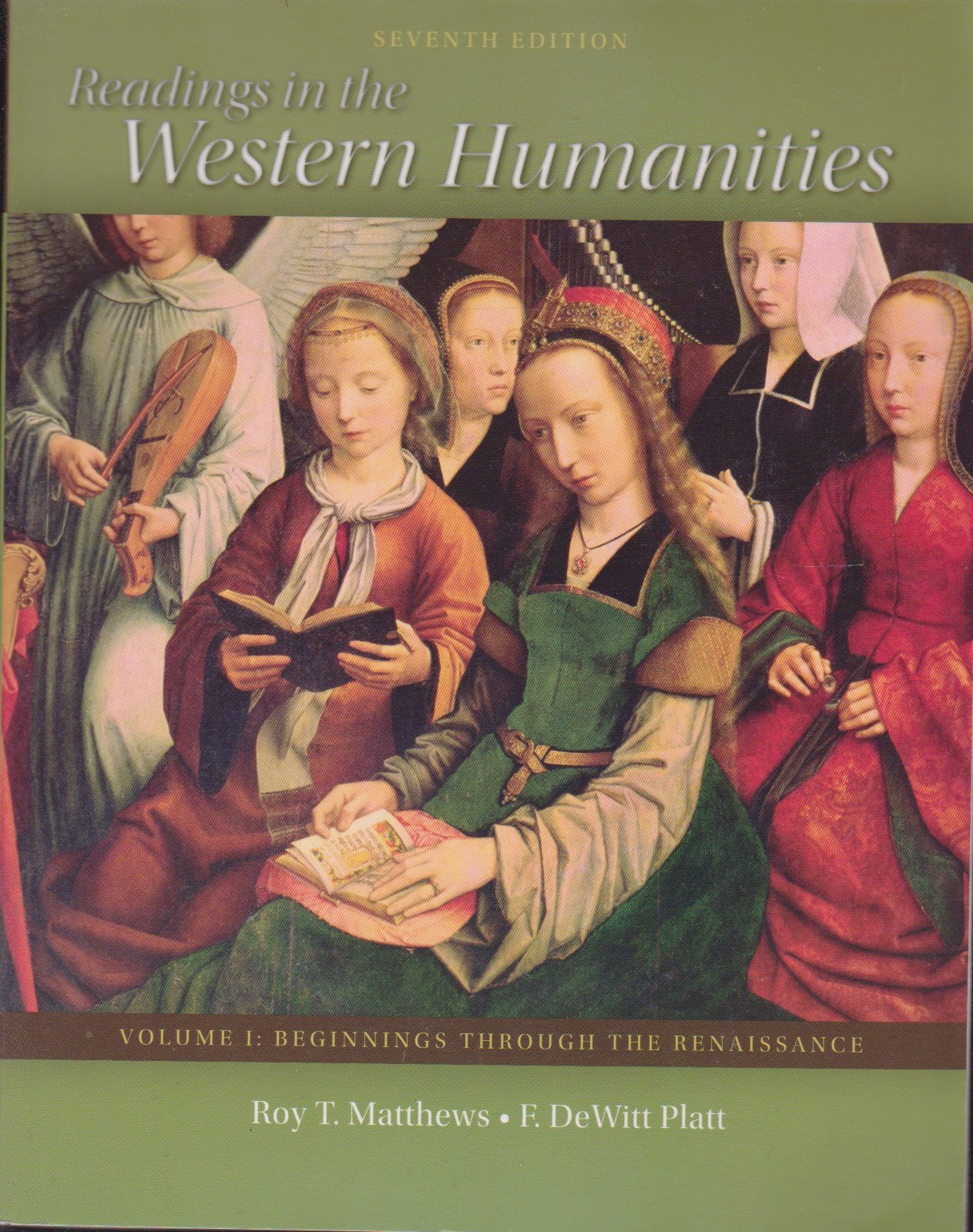 Readings in the Western Humanities Volume 1