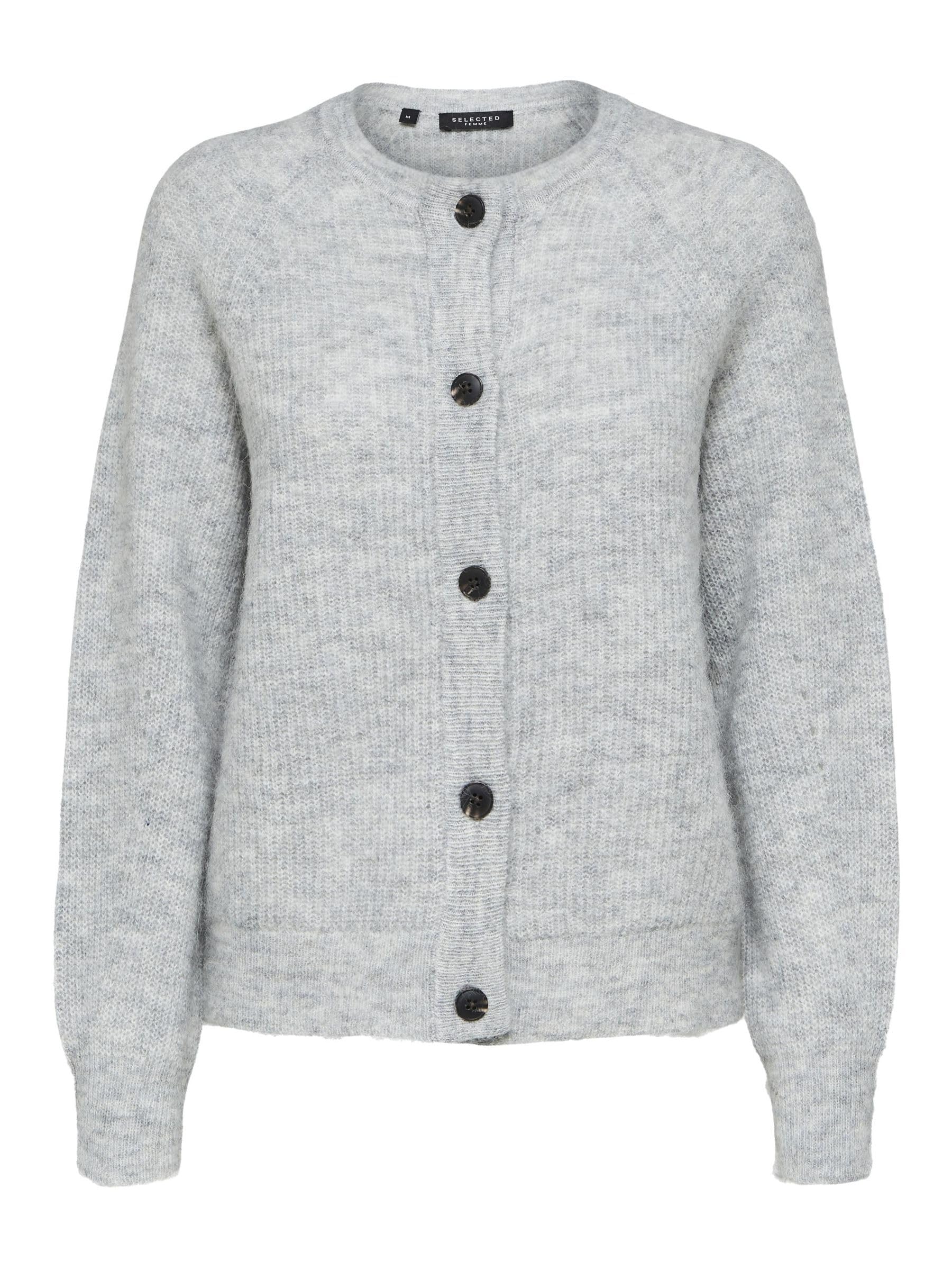 Selected Strickjacke Strickjacke Lulu (1-tlg) Plain/ohne Details