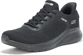 [スケッチャーズ] スニーカー スリップインズ：ボブス スポート スクワッド カオス_117497W 幅広 レディース