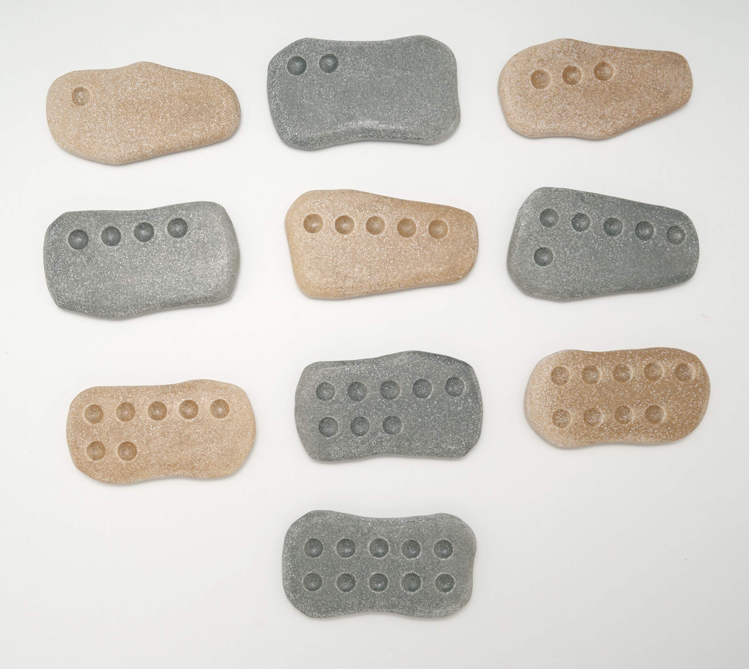 Yellow Door Tactile Counting Stones, Set of 20 - Image 2