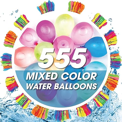 Globos de agua, globos de agua autollenables, juegos de globos de agua para niños en el exterior, globos de agua autosellantes para niños, niñas y