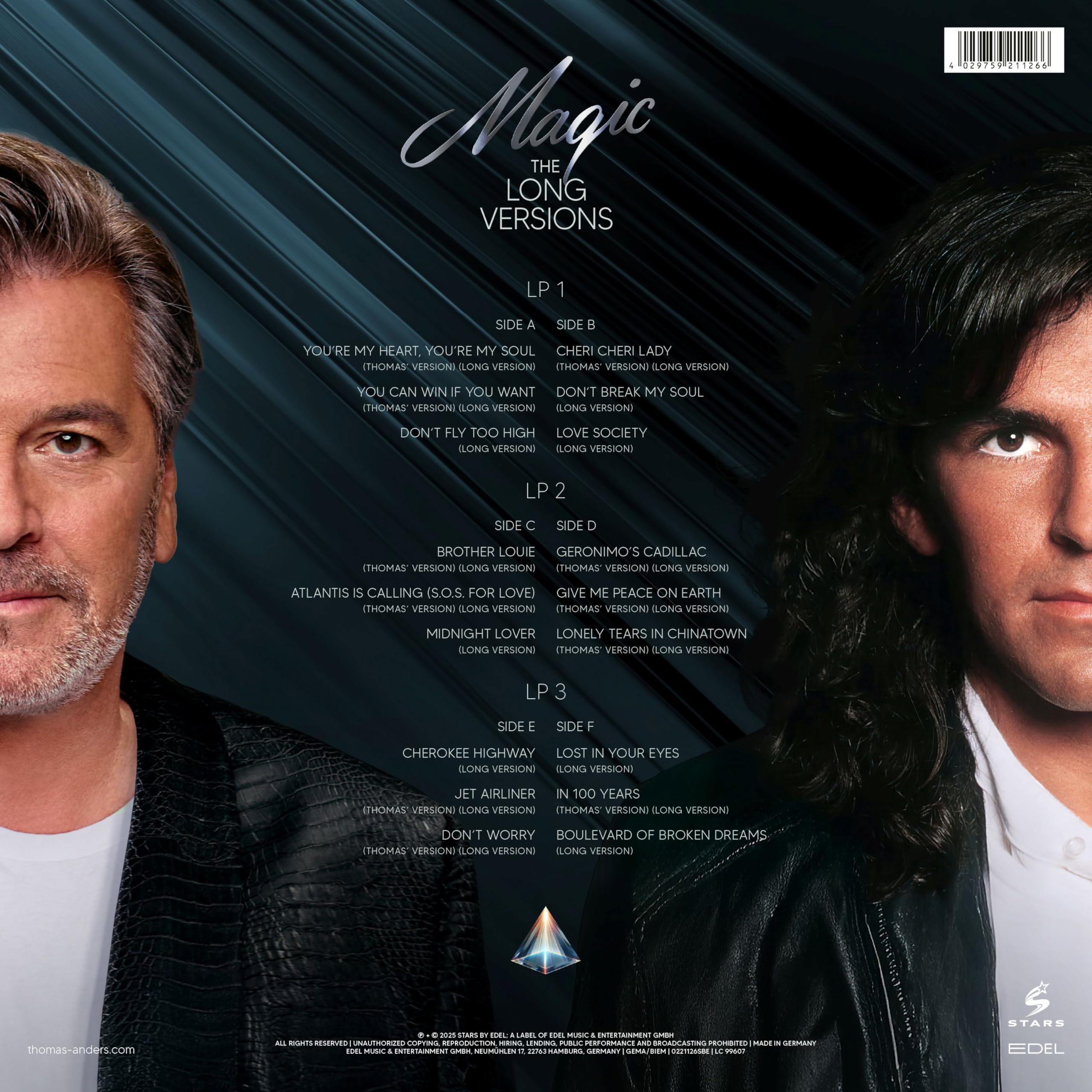 Sings Modern Talking: Magic the Long Versions