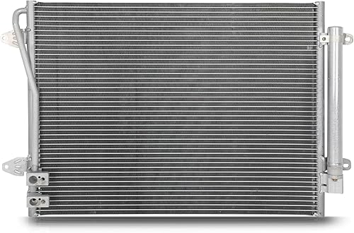 SCITOO 30037 Condensador Aire Acondicionado AC Condensador para 2016-2017 para V-olkswagen Passat 1.8L 2018-2019 para V-olkswagen Passat 2.0L