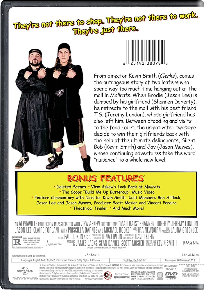 モール・ラッツ [DVD] Amazon.co.jp: モール・ラッツ [DVD] : シャナン・ドハティ