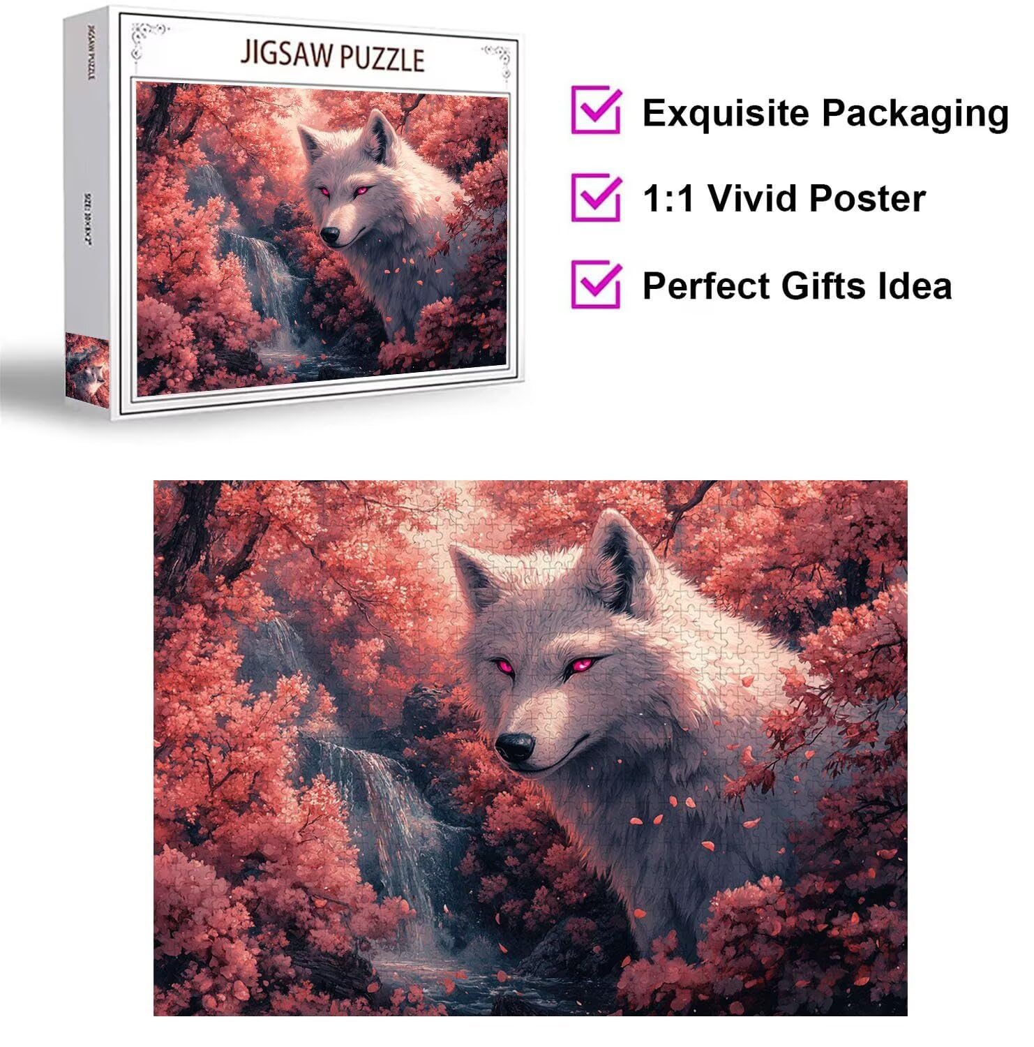 Puzzle 3000 Pezzi Foreste Puzzle Adulti, Gioco Educativo, n-729