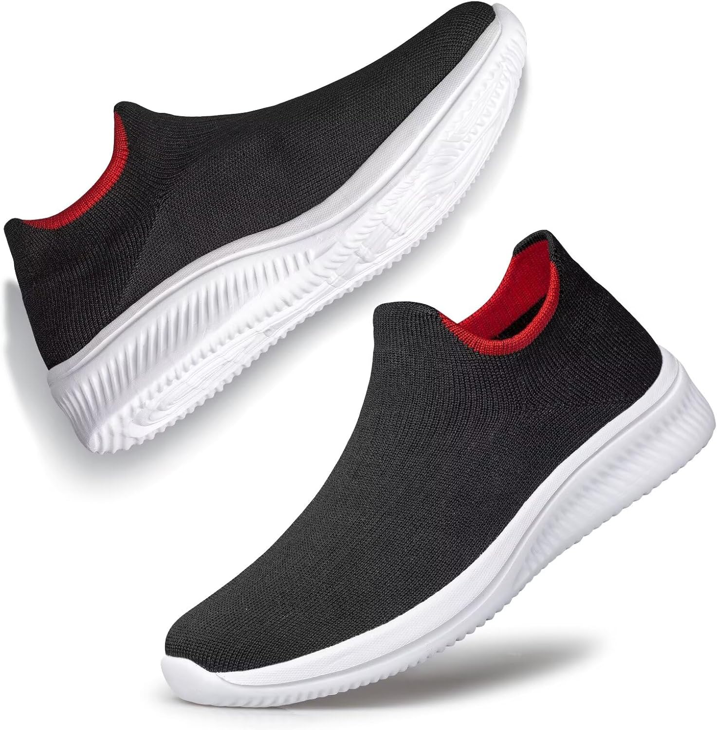 vibdiv Pull-on Shoes Women Sock Sneakers Walking Jogging Yoga Casual Lightweight Indoor Outdoor - Image 6