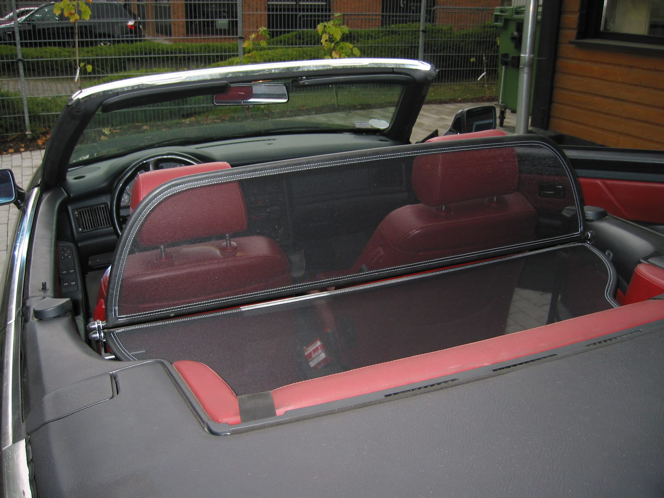 Cabrio Windschott Für Audi 80 B4 Cabriolet (1991-2000) - Reduziert Wind & Lärm Im Innenraum
