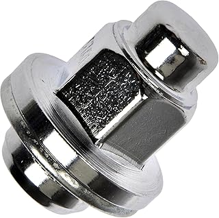 Dorman 611-229 M12-1.50 Wheel Cover Retaining Nut - 19mm Hex, 37.48mm Length Compatible with Select Lincoln Models, 10 Pack