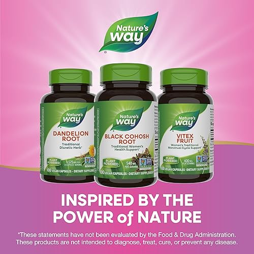 Miniatura 6 de Nature's Way Raíz de cohosh negro 540 mg, 100 cápsulas veganas