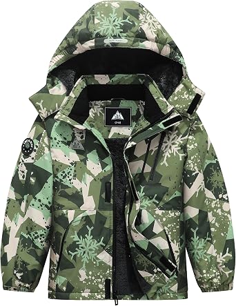 Kids Ski Jacket Winter Coat Boys and Girls Snowboarding Jackets