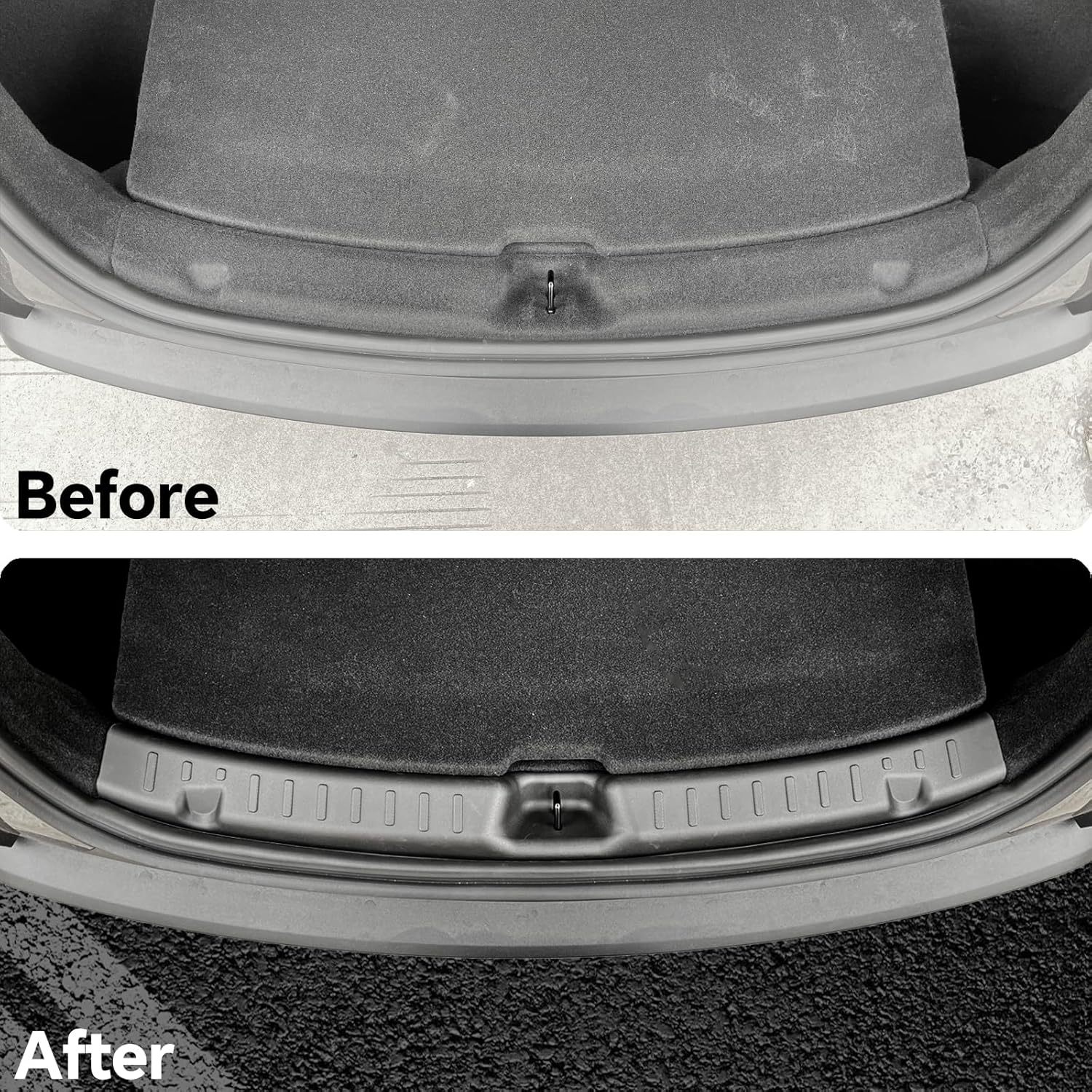 Rear Bumper Guard for Tesla Model Y Juniper 2025-2026 - TPE Material, Scratch Protection, Easy Installation - Trunk Bumper Protector Compatible with Model Y Juniper Accessories 2026