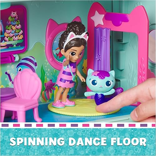 Miniatura 6 de Gabby's Dollhouse, Gabby Cat Friend Ship, juguete de crucero con 2 figuras de juguete, juguetes sorpresa y accesorios para casa de muñecas, juguetes