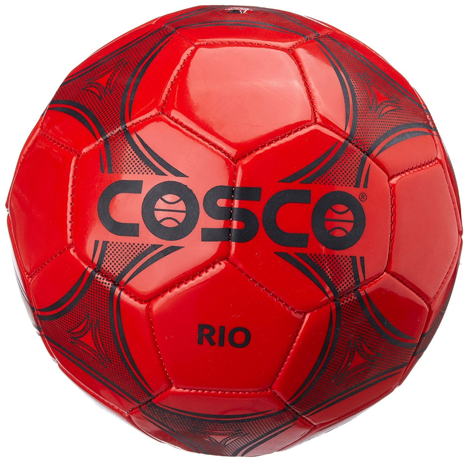 Cosco PVC Rio Football, Size 3 (Red) (B00QT3YEYA) Amazon Price History, Amazon Price Tracker