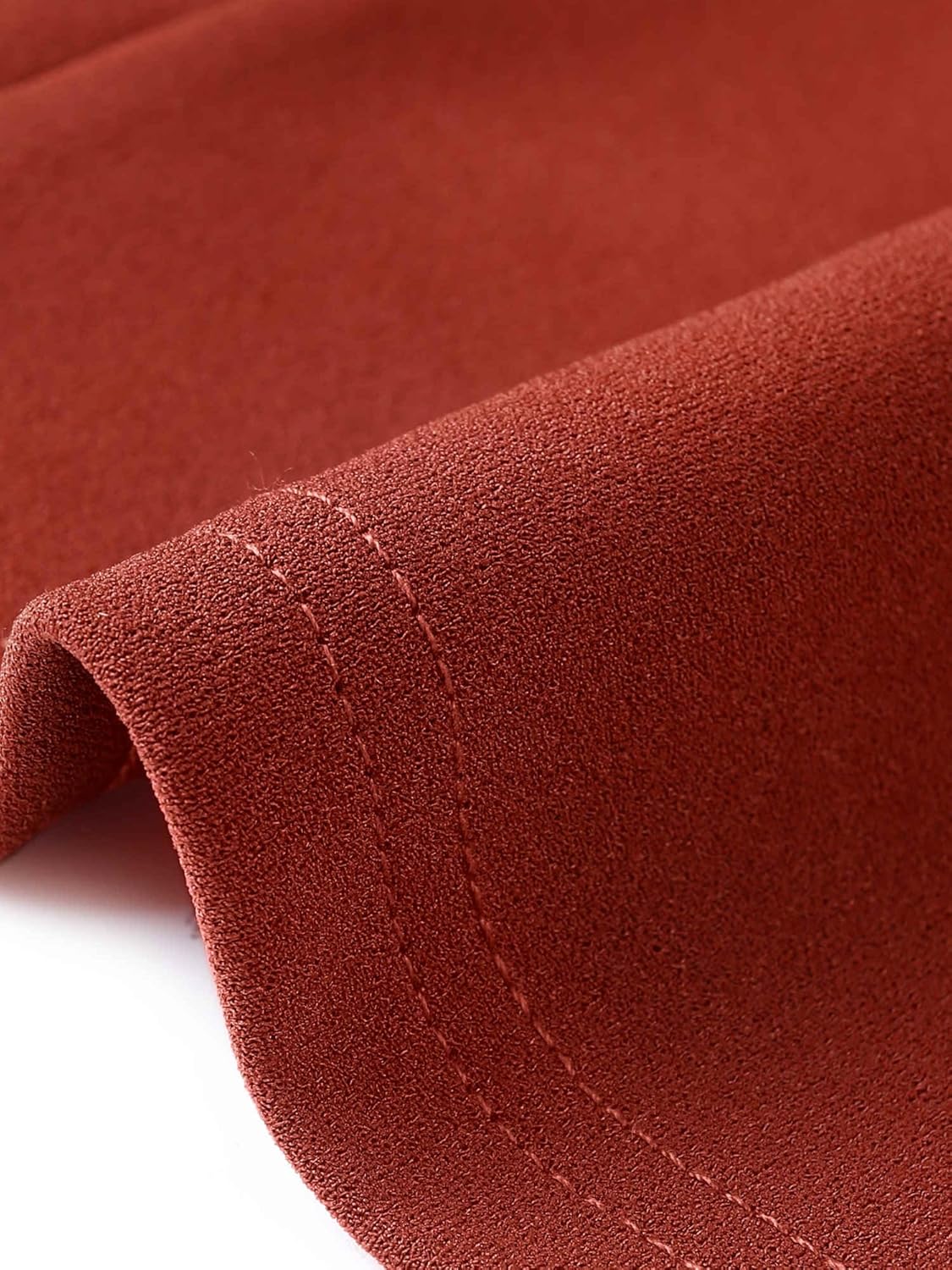 Allegra K Work Dress for Women 3/4 Sleeve Boat Neck Back Slit Business Bodycon Elegant Sheath Dresses - Image 5