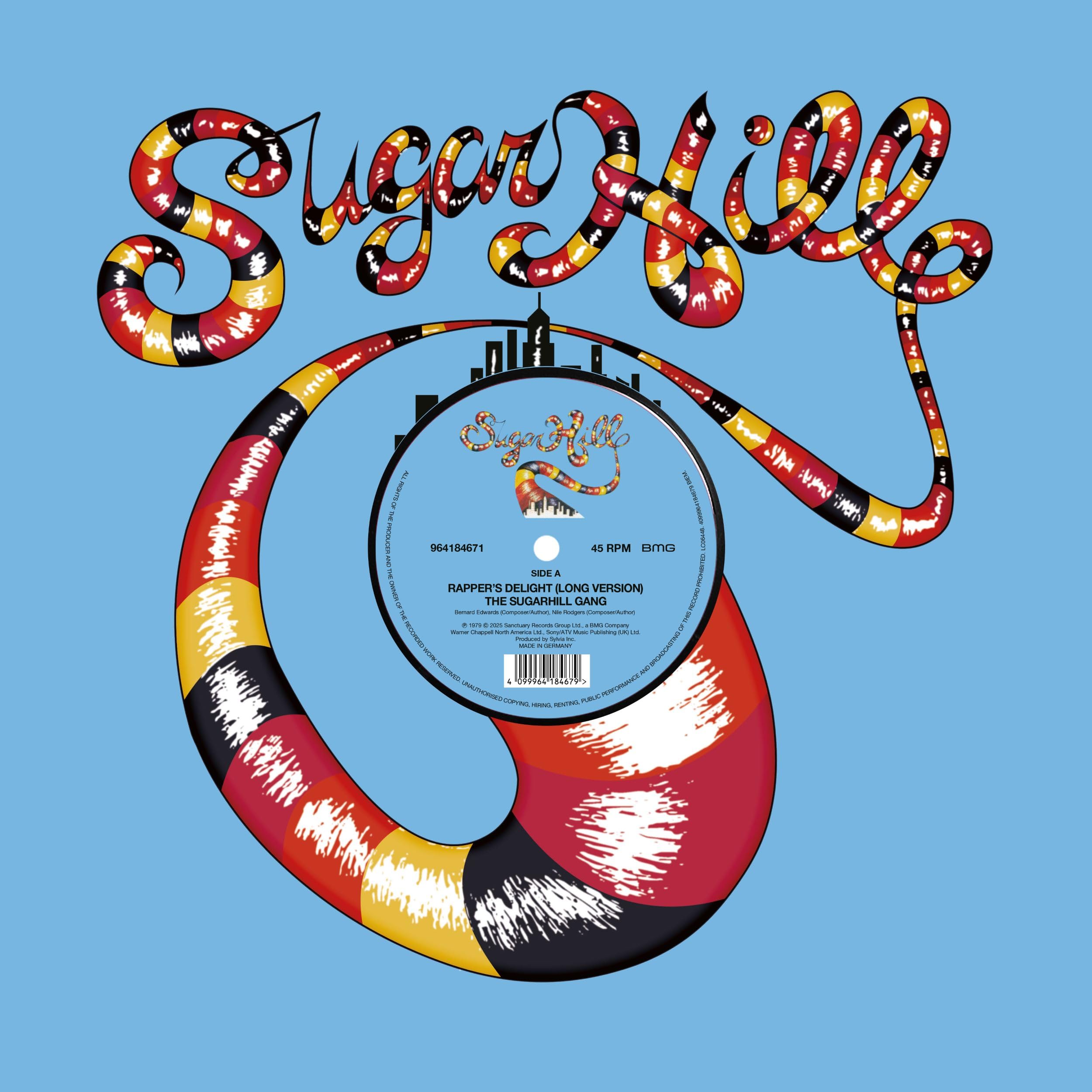 The Sugarhill Gang - Rapper's Delight (Vinyl 12"" 2025, Greg Wilson Remix)