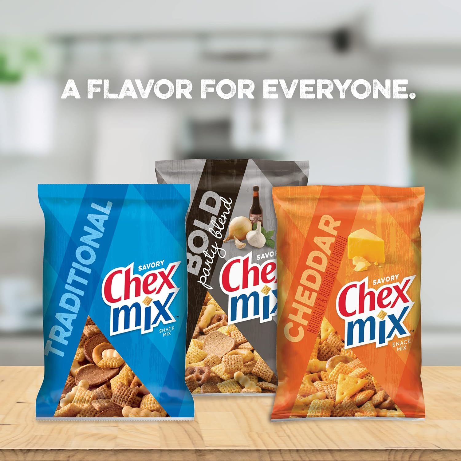General Mills Chex Mix Chex Snack Mix - Cheddar, 8.751-Ounce Bags (Pack of 12)