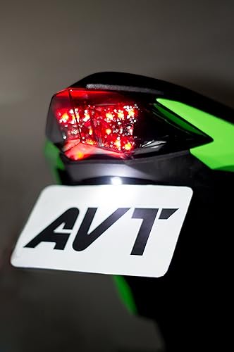 Miniatura 2 de AVT Kit eliminador de guardabarros Ninja 300 2013-2017 - Luz trasera LED integrada
