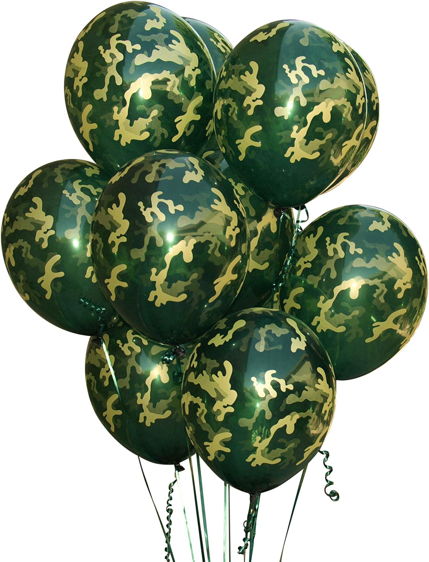Camo balloons 24 pck.