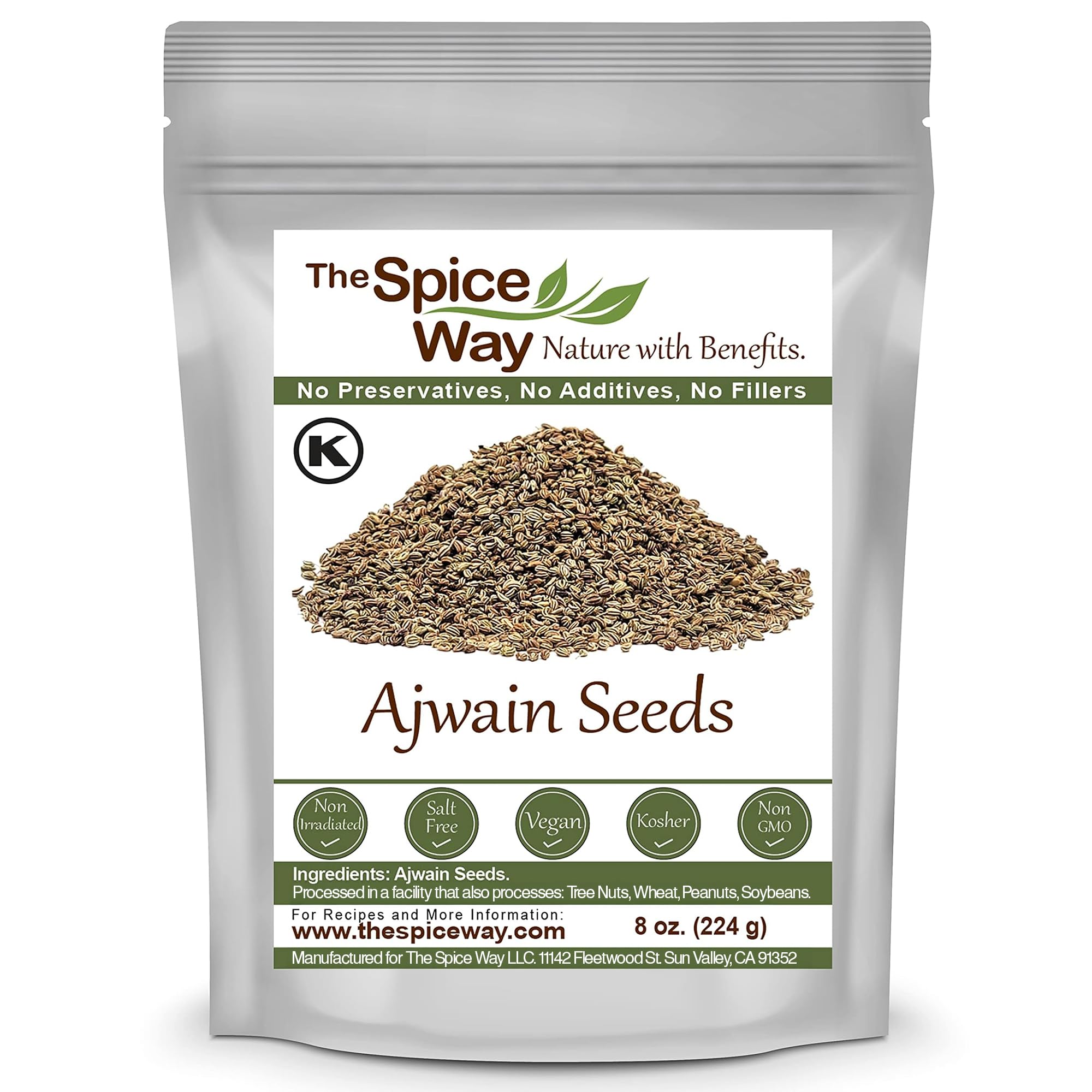 The Spice Way Ajwain Seeds - ( 8 oz ) carom seed