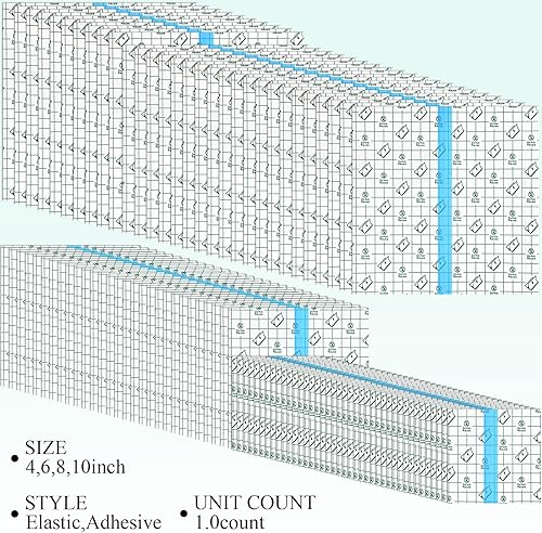Vista 21 de BBTO 100 piezas de vendaje adhesivo transparente elástico impermeable transparente para tatuajes para cuidado posterior de tatuajes, envoltura