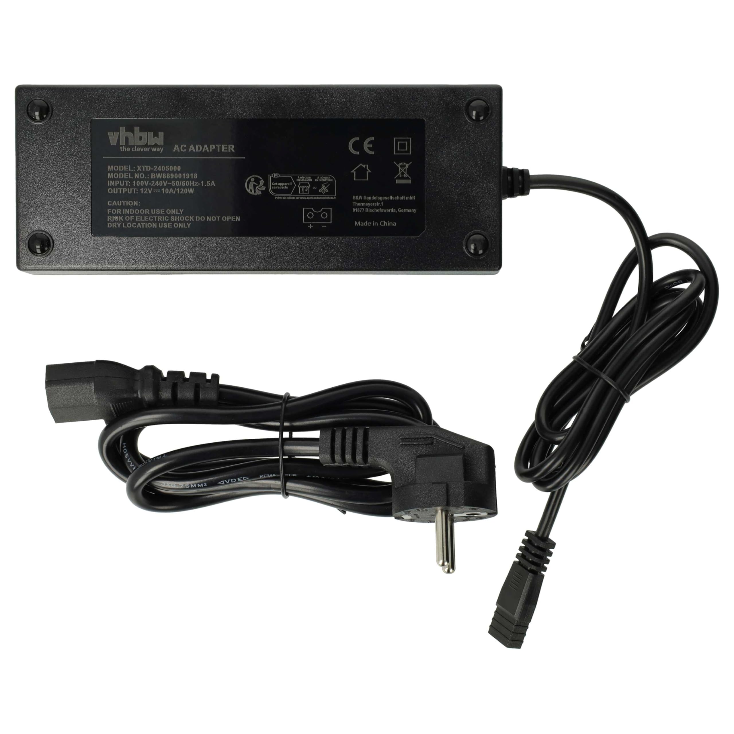 vhbw 1x Fuente alimentación Compatible con Dometic Waeco CoolFreeze CDF16, CDF11, CF16, CF11 Nevera de Coche