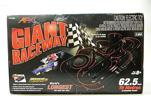 AFX 22020 Raceway gigante escala HO coche eléctrico de la ranura