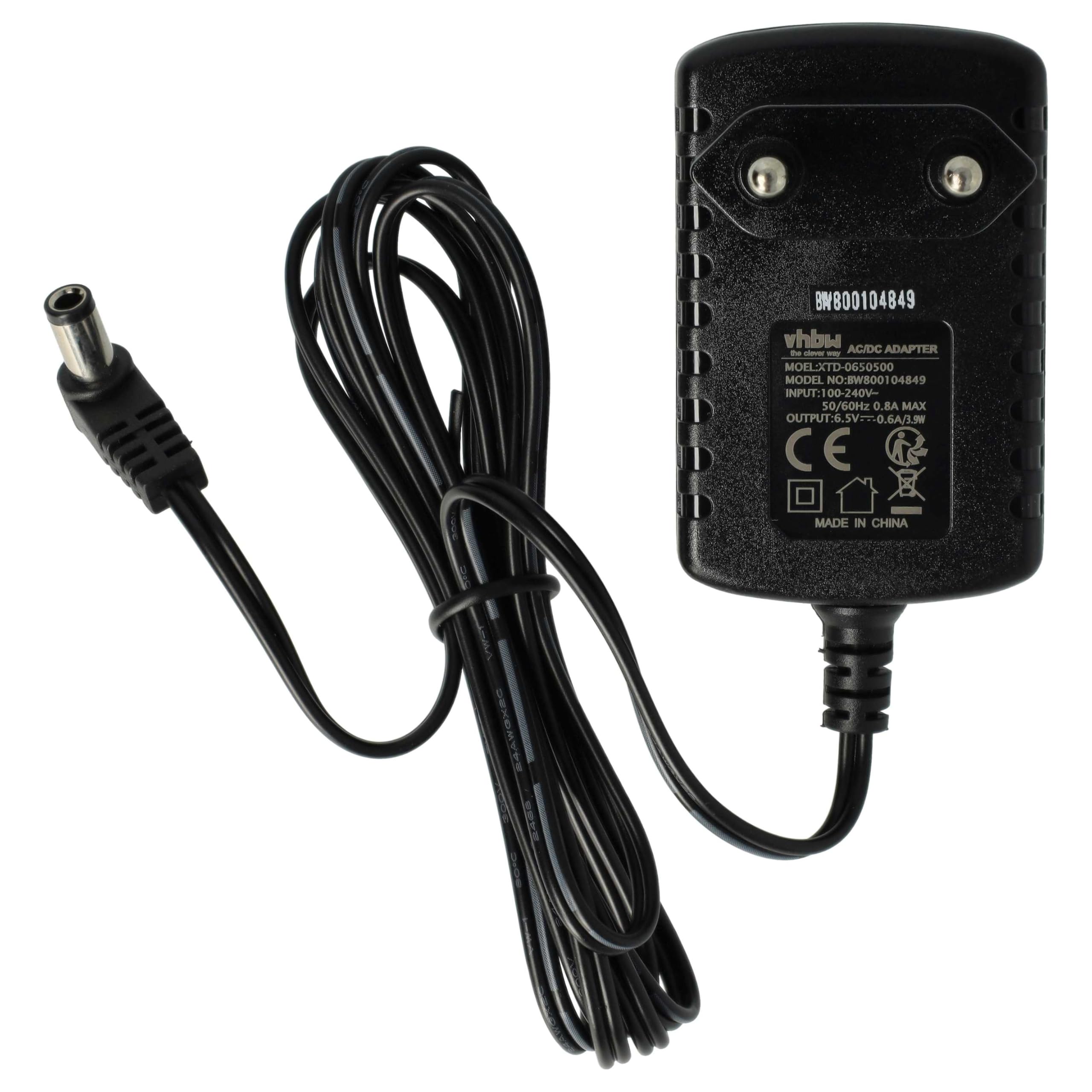 vhbw Netzteil kompatibel mit Siemens Gigaset A160, A585, A260, A580IP, A580, A165, A265, A385, A380 Festnetztelefon-Ladestation