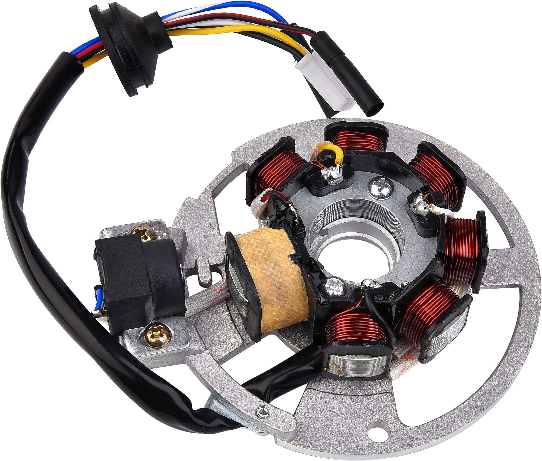 Magneto Stator Generator #650234 Replacement for Eton Viper 90 RXL-90R Sierra DXL90 AXL90 50cc 90cc 110cc Helix ATV