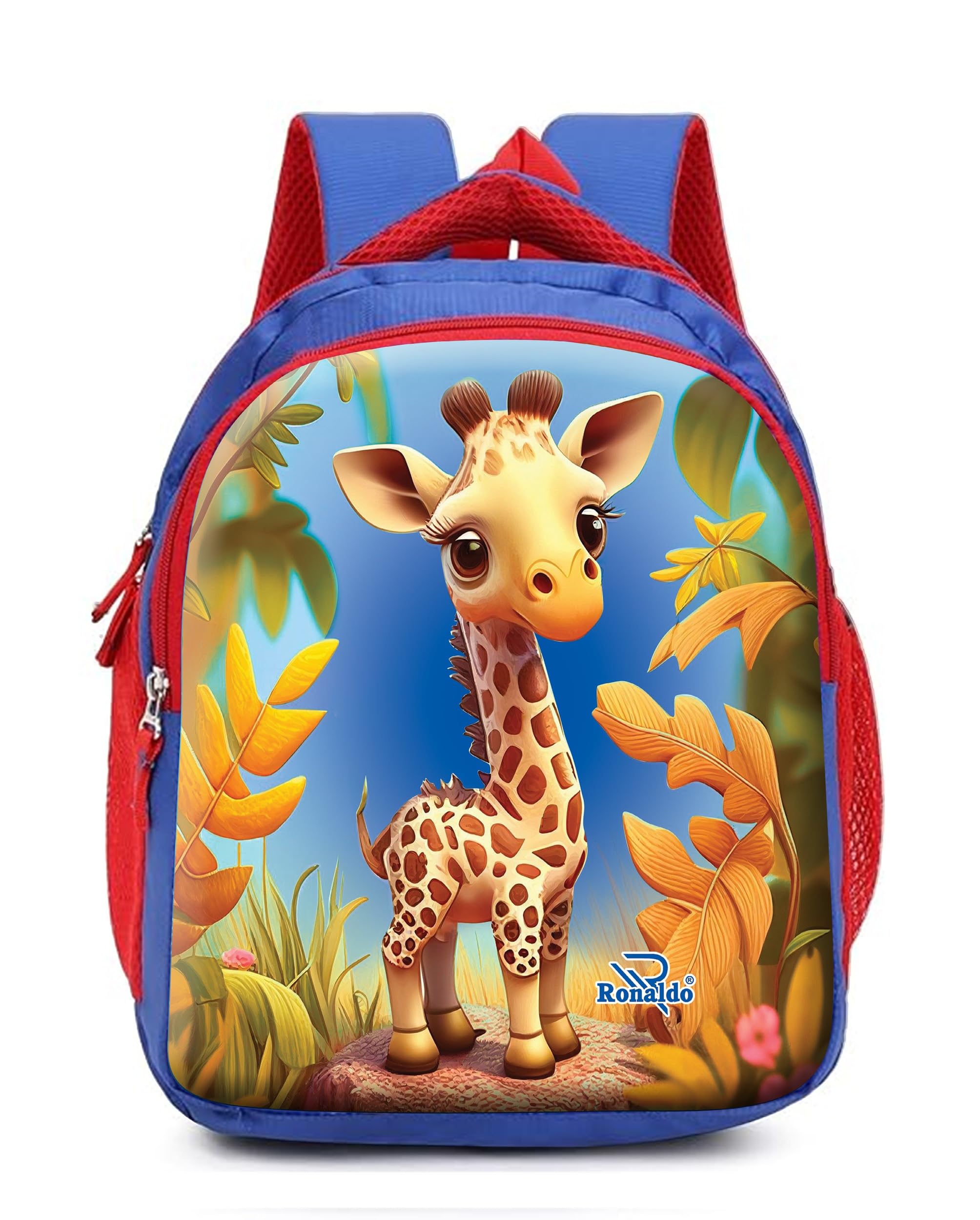 School Bags 14 Inch Cartoon Character Printed Backpack Casual Daypacks best for Boys and Girls 3-7 Years-image-21