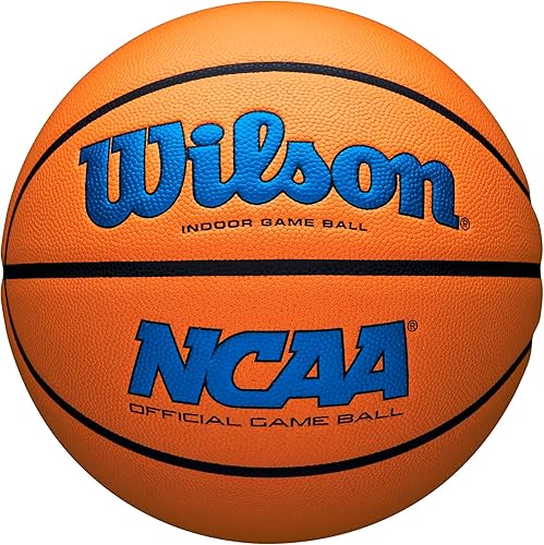 Miniatura 23 de Wilson NCAA Evo NXT Balones de Baloncesto Oficiales para Juegos en Interiores - Tamaños 6 y 7