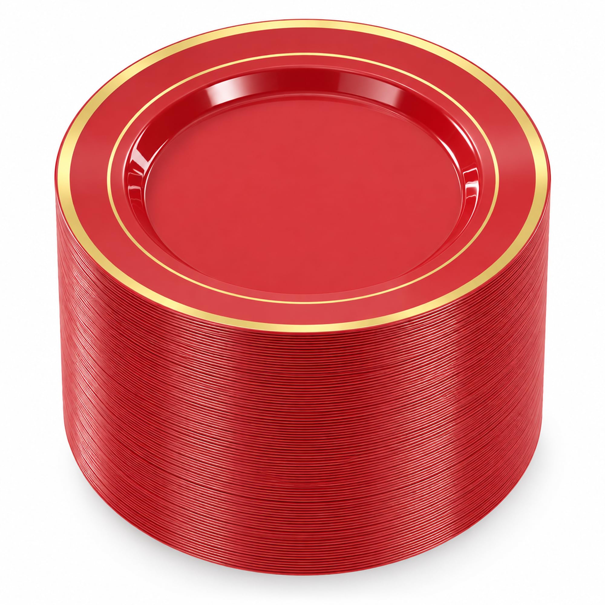 Silver Disposable Plates - 100 Pack -11