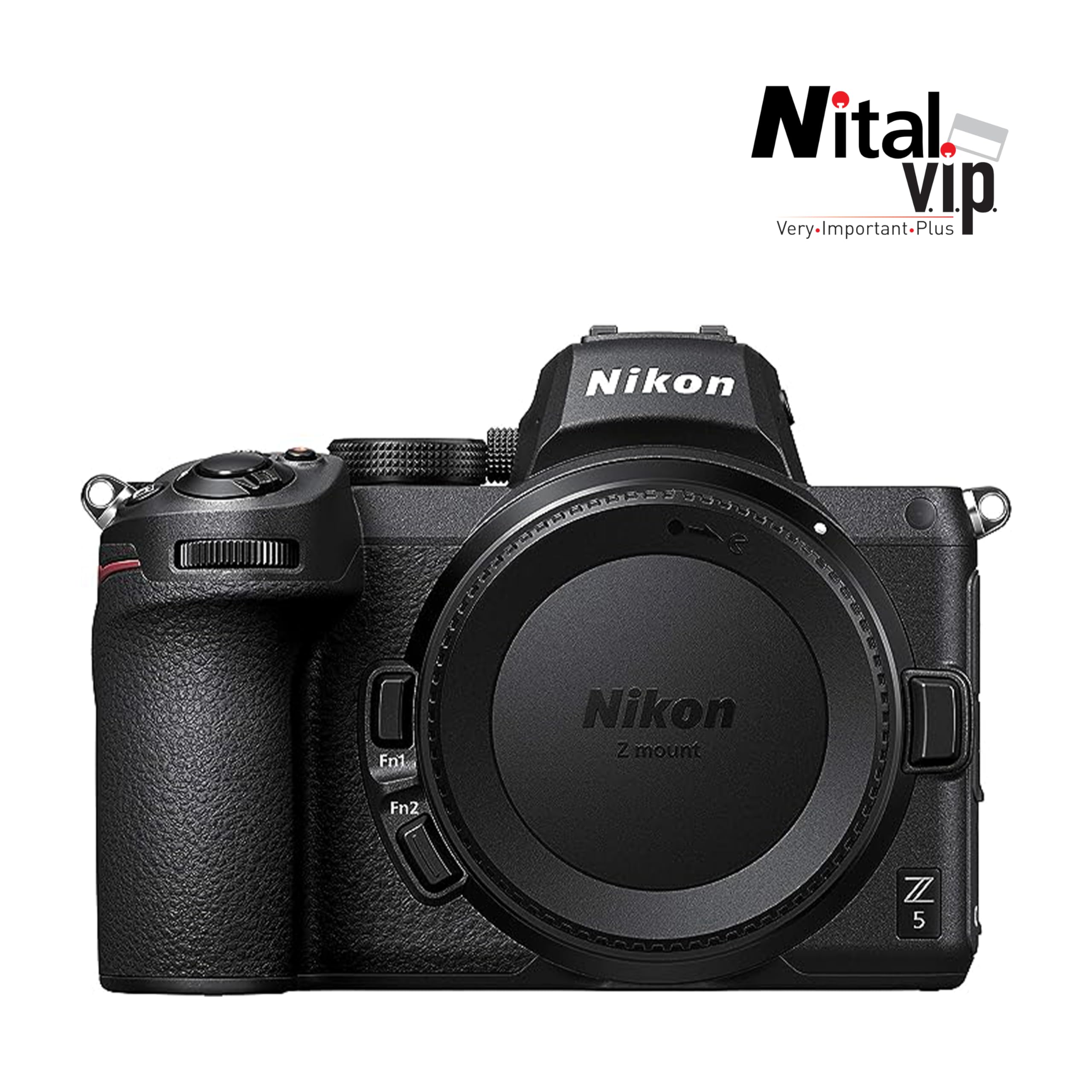Nikon Z5 + Lexar SD 64 GB 667x Pro Fotocamera Mirrorless, CMOS FX da 24.3 MP, Pieno formato, Mirino Quad-VGA EVF, LCD 3.2" Touch, Wi-Fi, Bluetooth, Video 4K, Nero [Nital Card: 4 Anni di Garanzia]