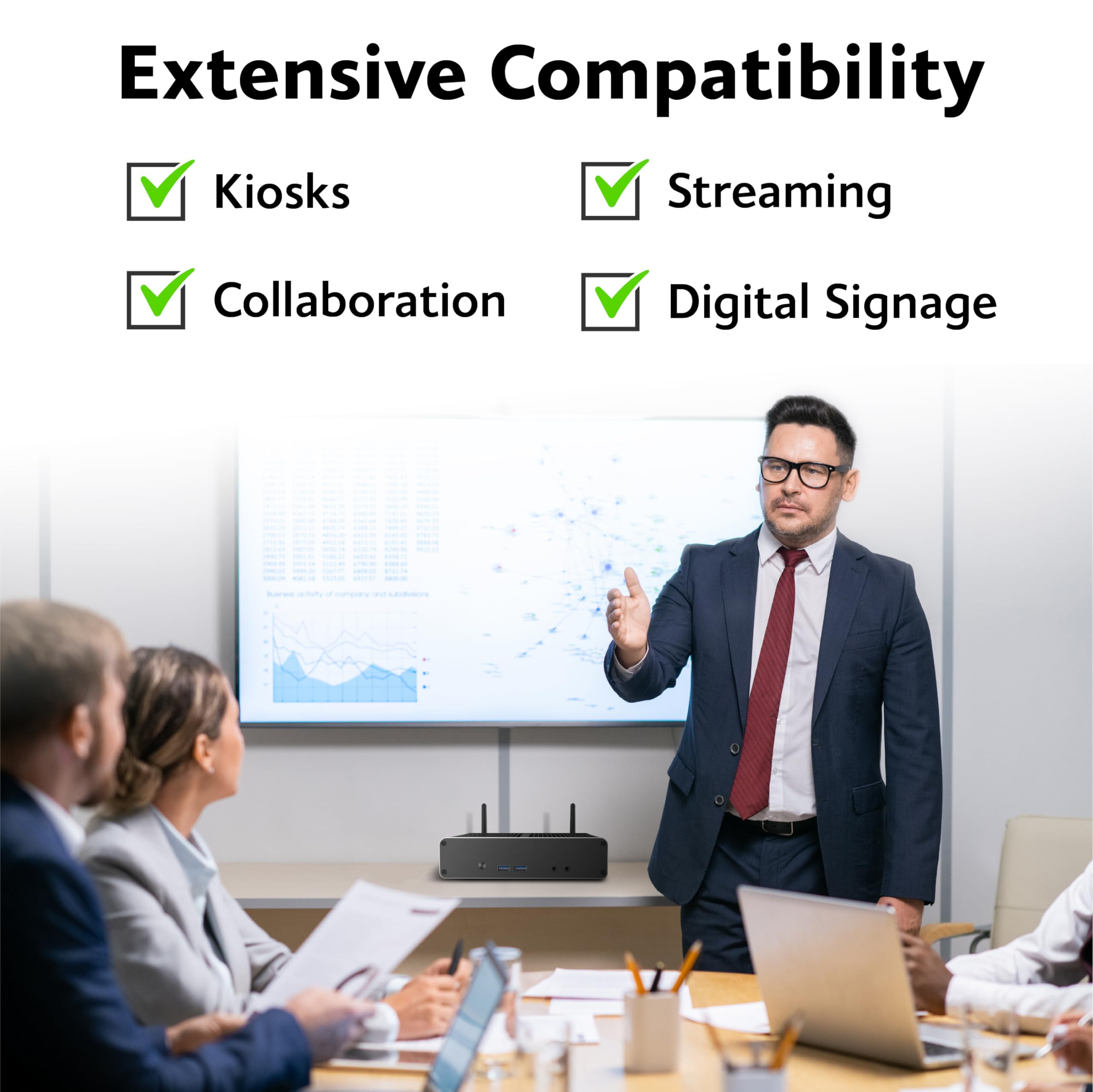 Akasa Newton CAC, progettato per Intel NUC 11 (Atlas Canyon) Mini PC, case Fanless in alluminio con dissipatore SSD M.2, con processori Pentium Silver o Celeron, A-NUC83-M1B
