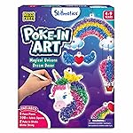 Skillmatics Poke-in Art - Magical Unicorn Dream Decor, Mess-Free Fun for Kids, DIY Wood Craft Kits, Creative Activity, Gifts for Ages 4, 5, 6, 7, 8, 9