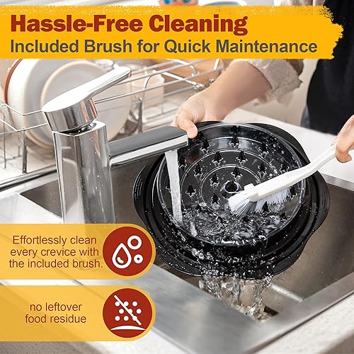 Miniatura 4 de Trituradora grande de pechuga de pollo, máquina trituradora de carne visible para alimentos molidos, pollo, cerdo, carne de res y verduras, mango