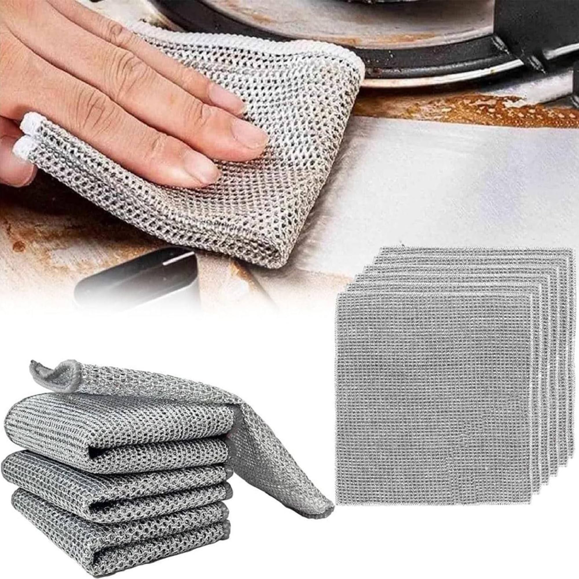 See full amazon price history chart for VAIDUE 5 PCS Dish Washer Cloth | Wire Dishwashing Rags for Wet and Dry Non-Scratch Steel Wool Scrubber | Cleaning Pads Multi-use Kitchen Wipes | Stainless Steel Miracle Cleaning Cloths Scrub Sponges VAIDUE 5 PCS Dish Washer Cloth | Wire Dishwashing Rags for Wet and Dry Non-Scratch Steel Wool Scrubber | Cleaning Pads Multi-use Kitchen Wipes | Stainless Steel Miracle Cleaning Cloths Scrub Sponges (B0CZL162VB) Amazon Price History, Amazon Price Tracker