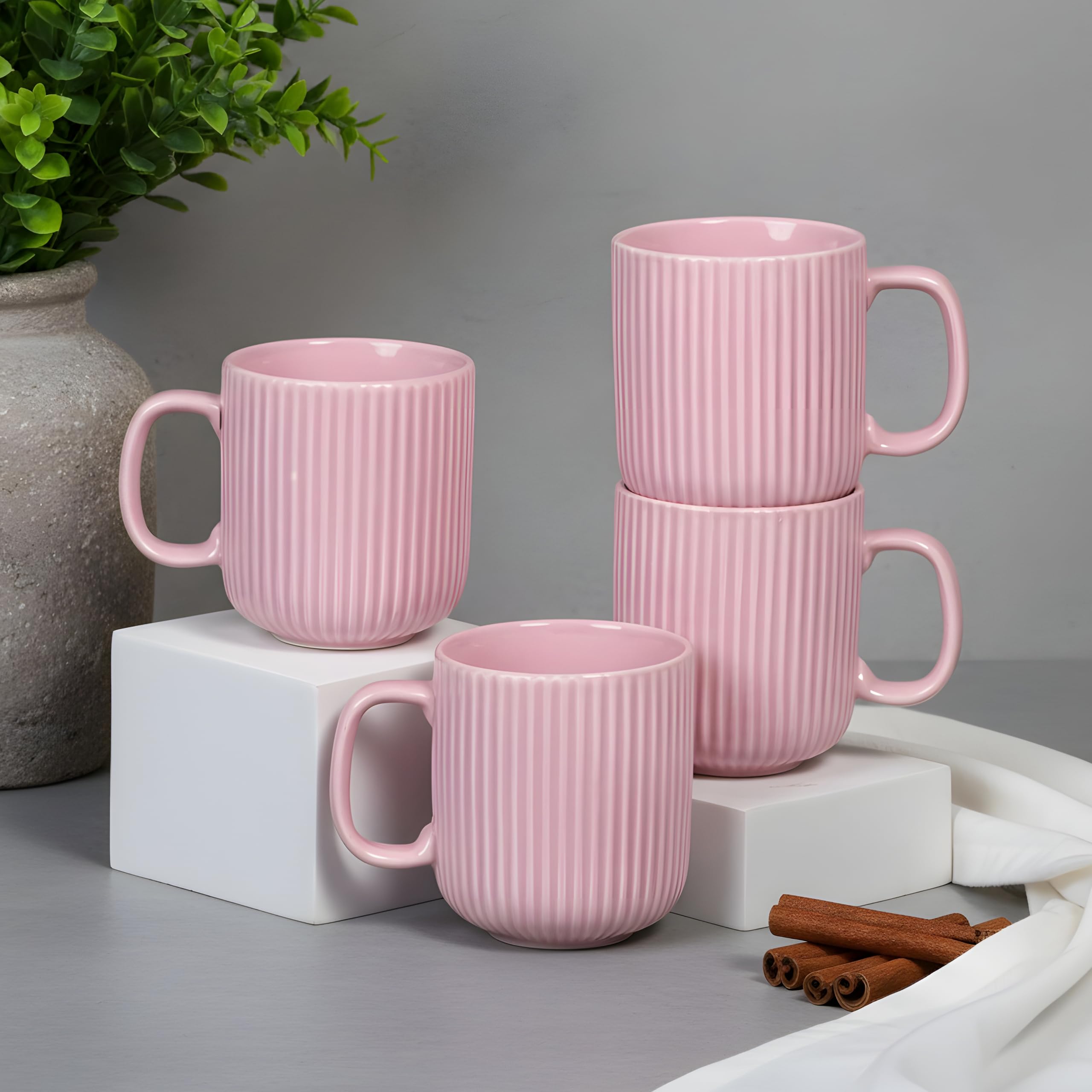 CRAF10 SkyBlue Ceramic Coffee Mugs - Set of 2 -17