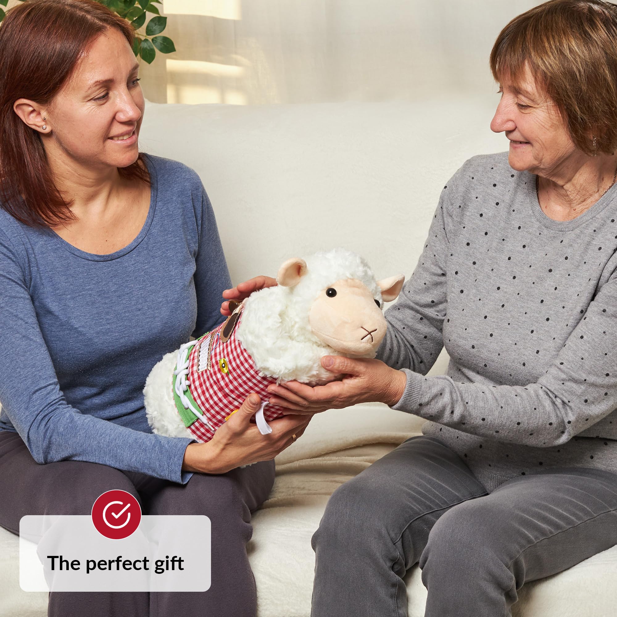 Fidget Muff e Coperta per Anziani | Articoli Sensoriali per Adulti | Giocattoli Fidget per Anziani | Regali per Residenti in Case di Riposo | Coperta Sensoriale | Fidget Muff | Attività per Anziani
